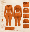 Bronze "Falling for You" Set